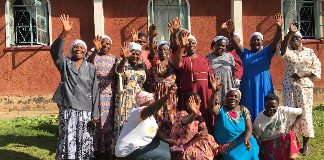 The women of Vushitsuyla Friends Women Group in Kenya